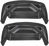 Husky Liners - Rear Wheel Well Guards | 2007-2013 Chevrolet Silverado/GMC Sierra 1500, 07-14 2500/3500 - Black, 2 pc. | 79001