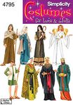 Simplicity Sewing Pattern 4795 Misses, Men and Teen Costumes, A (X-Small - Small - Medium - Large - X-Large)