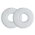 kwmobile Ear Pads Compatible with Sony MDR-ZX100/ZX110/ZX300/V150 Earpads - 2x Replacement for Headphones - White