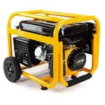 JCB 3.6kW / 4.5kVA Petrol Site Generator 115V / 230V 7.5hp 224cc JCB Engine Recoil Start Engine Heavy Duty Professional Use Trade Worksite Builder Powerful Workshop 3 Year Warranty