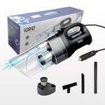 iGRiD Car Vacuum Cleaner, 150W & 4500PA Suction Power, Hepa filter, Light weight, Long Cord & Compact