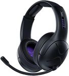 Victrix Gambit Black Wireless and Wired Gaming Headphones with Mic - Playstation PS4, PS5 - Esports-Ready Pro Audio, Noise Cancelling Microphone, Ultra Comfort Over The Ear Headphones