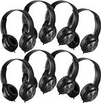 Copkim 8 Pack Wired Over Ear Headph