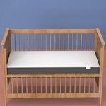 Cherilo Memory Foam Baby Mattress for 0 to 2 Years | 1 Year Warranty | Suitable for Baby Cot, Crib, Bassinet, Washable Waterproof Cover - 48" x 24" x 4" - Pack of 1
