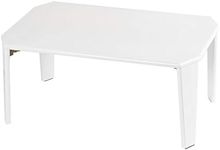 Iris Plaza OCTK-75 Table Center Table, Folding, Folding Legs Center Table, Single Life, Stylish, White, 29.5 x 19.7 x 13.0 inches (75 x 50 x 33 cm)