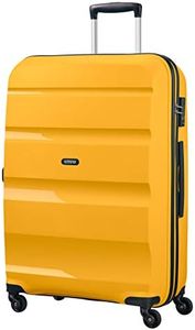 American Tourister Bon Air - Spinner, Cabin Luggage, Light Yellow, L (75 cm - 91 L), Hand Luggage