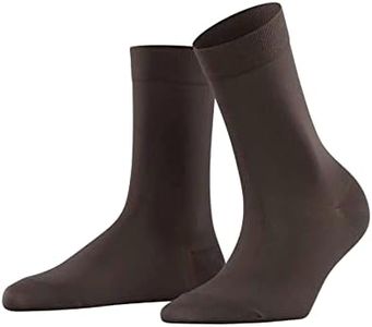Falke Women's Touch Casual Sock-1 pair-65% Cotton, 32% Polyamide, 3% Elastane, Brown, 39-42 (US 8-10.5)