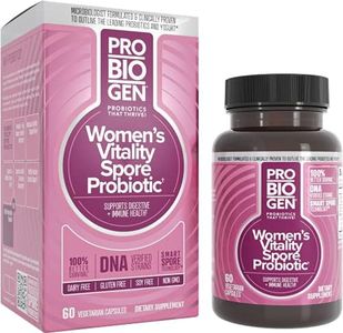 PROBIOGEN Women’s Daily Vitality Probiotic: Smart Spore Technology, DNA Verified, 100X Better Survivability, 60 count