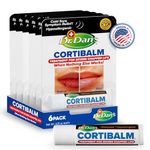 Dr. Dans Cortibalm Lip Balm, 6 Count