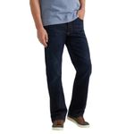 Wrangler Authentics Men's Relaxed Fit Boot Cut Jean, Dark Harbor, 32W x 32L