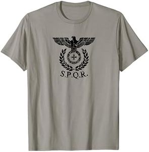 SPQR Eagle Emblema Estándar del Imperio Romano Camiseta