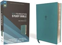 NIV Foundation Study Bible, Red Letter [Teal]