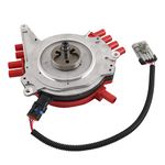 JDMSPEED Ignition Distributor 1104032 1103916 Replacement For Chevy Camaro/Caprice/Corvette/Impala SS, Replacement For Buick Roadmaster, Replaces 19212300 84-1833 with Cap and Rotor Wire Harness