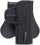 Bulldog Cases Rr-Swmpsez: Rapid Release Polymer Holster W/Paddle - Right Hand Only
