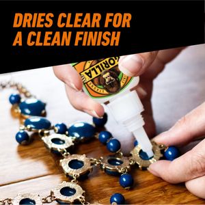 Gorilla Super Glue Gel XL 25g – Fast-Setting, All Purpose, Thicker Formula
