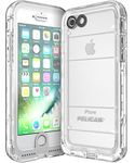 Pelican Marine Waterproof Case for iPhone 7 - White/Clear