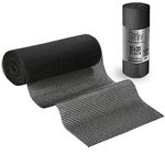 Sterline Drawer & Cabinet Shelf Liner - 12 in x 20 ft - Cut To Size, Non Adhesive, Durable, Non Slip Mat with Easy Installation, Strong Grip for Kitchen, Shelves & Bathroom Storage Organization, Black
