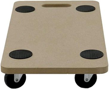 Unibos Heavy Duty Anti Slip Hand Dolly Trolley Cart Furniture Moving Wooden Platform Mover Swivel Castors Perfect For Home, Workplace Or Professional Removals Use (200KG Loading Capacity Dolly)