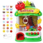Mini Claw Machine,Arcade Game,Arcade Machine for Kids Timeable with Music,Sweet Dispenser Machine,Candy/Vending Machine Toys ,Egg Twist Toy,Gifts for Girls Boys 3 4 5 6 Years Old,Green