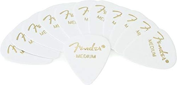 Fender 351 Shape Classic Picks (12 Pack) for electric guitar, acoustic guitar, mandolin, and bass