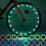 Waybelive 2 Pack LED Bike Wheel Lig