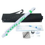 Nuvo jFlute 2.0 in white and green