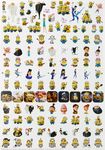 Paper Projects 01.70.22.008 Universal Despicable Me 3 Mega Pack of Stickers, Multi-Coloured