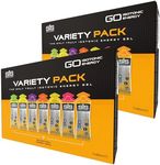 Contrast SIS Go Isotonic Energy Gel 60ml Variety 7 Gel Flavour Packs (2 Boxes)