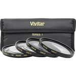 Vivitar Close-up 52mm +1/+2/+4/+10 Lens Set VIV-CL-52 52mm Filters for Digital Cameras and DSLR Cameras, Macro Lens Kit for Canon Cameras, Vivitar Cameras, and More (4 Piece Set)