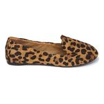 Cocorose Foldable Shoes - Carnaby Ladies Loafers - Leopard Print - Size 4