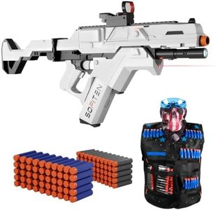 SOFITEN Automatic Toy Gun Electric Sniper Rifle withScope Tactical Vest Kit