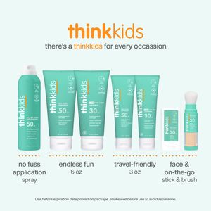Thinksport Kids Sunscreen SPF 50+, 3oz – Safe Broad Spectrum