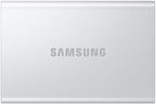 Samsung Portable SSD T7 Resurrected 1 TB, Externe Festplatte, USB 3.2 Gen.2 Highspeed Speicher, Externe SSD für iPhone 17, Mac, PC, Android-Geräte & Gaming-Konsolen, Metallic-Silber, MU-PD1T0G/WW