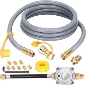 Sobalai from Propane to Natural Gas Conversion Kit Compatible with Weber Genesis, Genesis II, Spirit, Spirit II Grill, 10FT Natural Gas Conversion kit for Weber Propane Grills