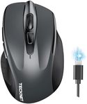 TECKNET Bluetooth Mouse, Rechargeab