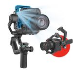 FeiyuTech SCORP-C2 Gimbal Stabilizer DSLR and Mirrorless Camera, Camera Gimbal with Built-in AI Tracking, Native Vertical Shooting, 3.5kg/7.72lbs Payload for Canon/Sony/Panasonic/Nikon/Fujifilm