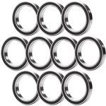 10PCS 6806-2RS Double Rubber Seal Bearings 30x42x7mm,for Limited Space Applications and Light Loads 61806RS Deep Groove Ball Bearings