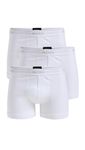 BOSS HUGO BOSS Men's Boxer Brief 3p Us Co 10145963 01, White, Medium