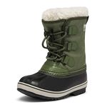 SOREL Youth Unisex Yoot PAC Nylon Waterproof Boots - Hiker Green - Size 9
