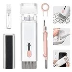 7 in 1 Electronic Cleaner Kit, Keyboard Cleaner Kit, Cleaning Pen for Airpods Pro, Multifunctional Cleaning Kits fit for Keyboards, Cell Phones, Laptop, PC Monitor, Camera (Pink)