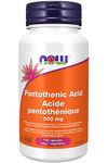 Now Pantothenic Acid 500mg 100cap