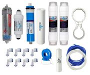 AQUA D PURE Complete 80 GPD RO Water Purifier Service Kit with Bio Copper Zinc Alkaline Filter Suitable for All Type of Water Purifiers