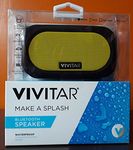 Vivitar Waterproof Bluetooth Speaker VS60011BT-YEL Speaker for the Shower/Bath/Jacuzzi/Swimming Pool (Black/Yellow) UK