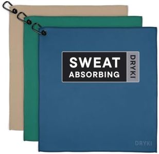 DRYKI Pocket-Sized Sweat Towels - Original Sweat Absorbing Handkerchiefs