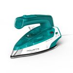 Rowenta Mini Travel Steam Iron, Compact Foldable Design, Dual Voltage (120V–240V), 65mL Water Tank, Lightweight Portable Mini Iron for Travel, Fast Heating, Vertical Steam