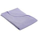 TL Care 100% Natural Cotton Swaddle/Thermal Blanket, Lavender, Soft Breathable, for Girls