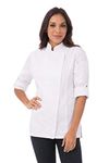 Chef Works Women's Hartford Chef Coat, White, Medium