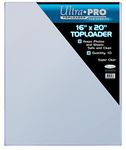 Ultra Pro 16" X 20" Toploader 10ct - One Size, One Color (SFTL1620)