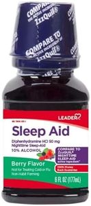 Leader Sleep Aid, Berry, 6oz. Per Bottle (Pack of 5)