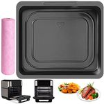 Air Fryer Cooking Tray for Instant Vortex Plus10 Qt, Food Grade Nonstick Replacement Rack Parts Grill Pan Crisper Plate for Power XL Chefman Innsky CROWNFUL 10.6Qt Air Fryer Oven, Dishwasher Safe